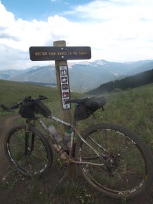 last trail on today's ride ended up doing 79 miles, 9500' of climbing and 9.5 hours in the saddle