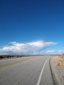 Topping out on 9 Mile, Hwy 149, last climb of the day, Yeah!