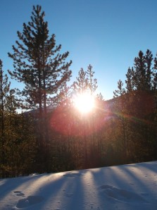 glowing golden love even as it slides into tomorrow