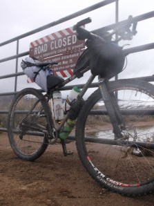 thank goodness for heavy bikes....