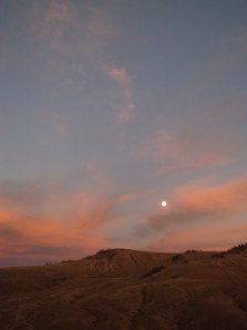 every sunrise, every sunset and every moonrise....